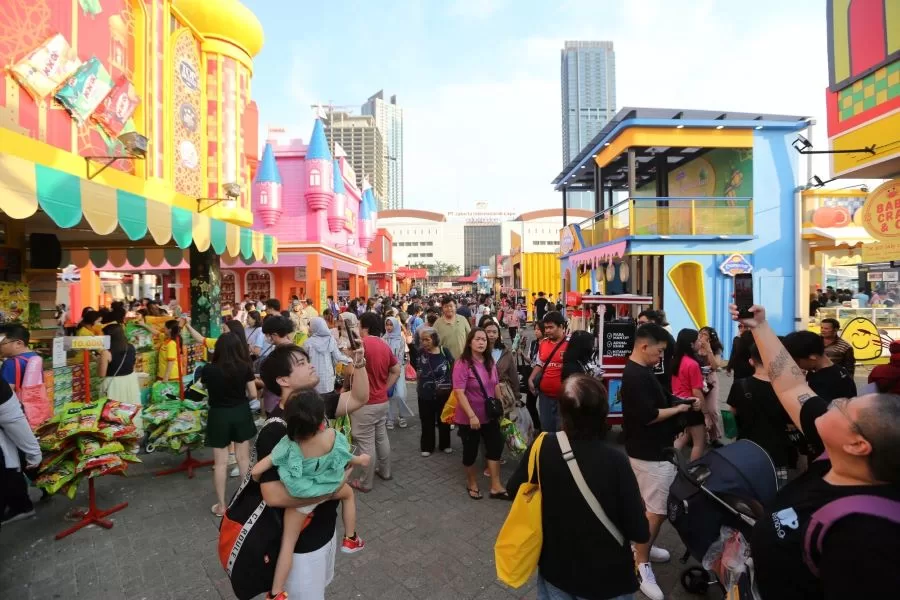 Pesta Kembang Api Semarakkan Momen Idul Fitri di Jakarta Lebaran Fair 2024 1 ae 76 jpg