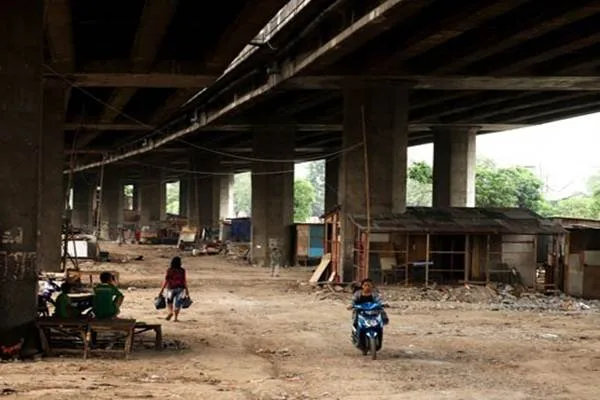 Wibi Andrino Wakil Ketua DPRD Prov Jakarta :Mendukung Kolong Jembatan Dijadikan Tempat RTH 1 ae 129