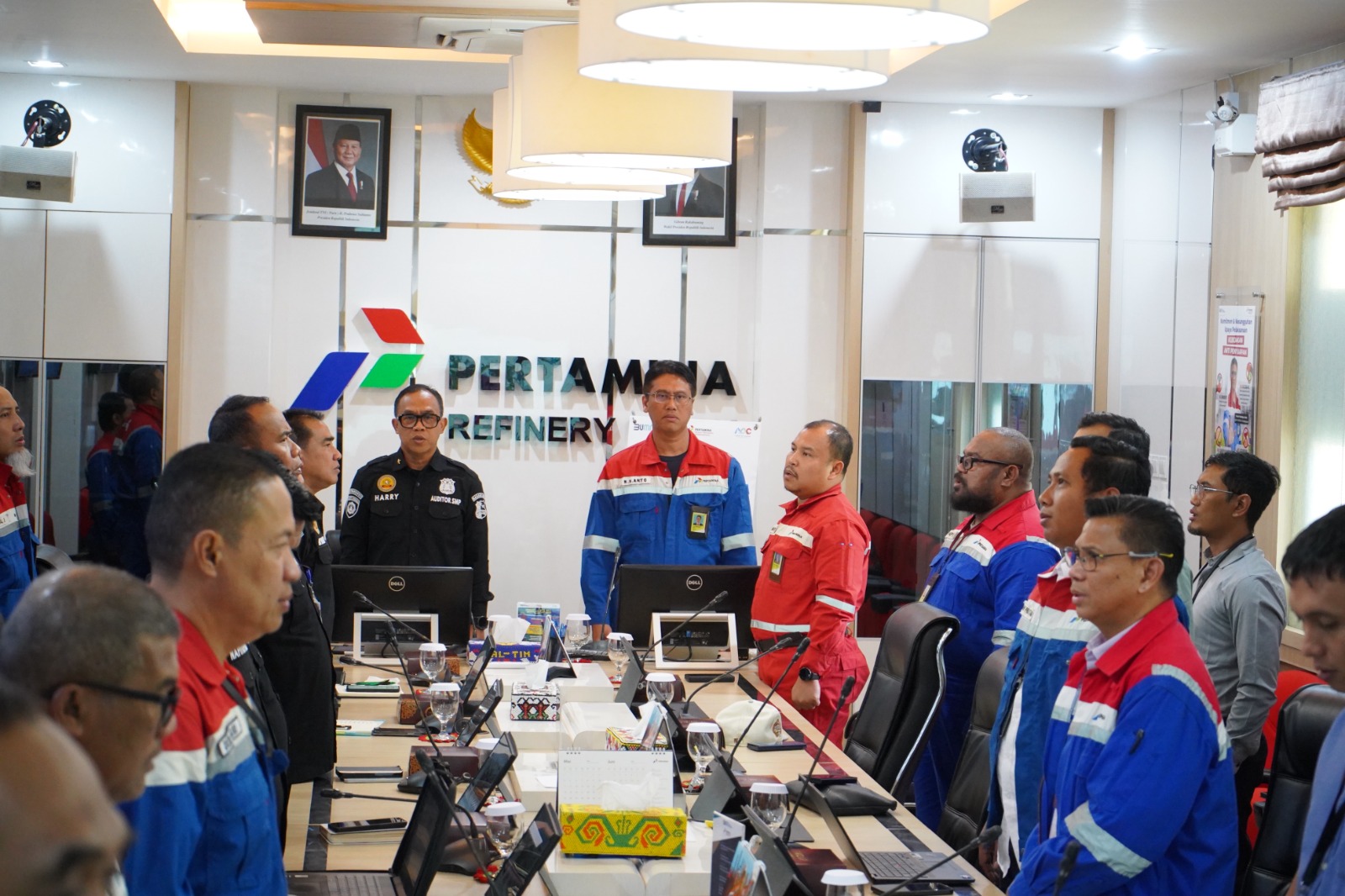 Baharkam Polri, Apresiasi Pertamina Group telah Implementasikan Sistem Manajemen Pengamanan Obvitnas di PT. KPI RU V Balikapapan 1 pul 138