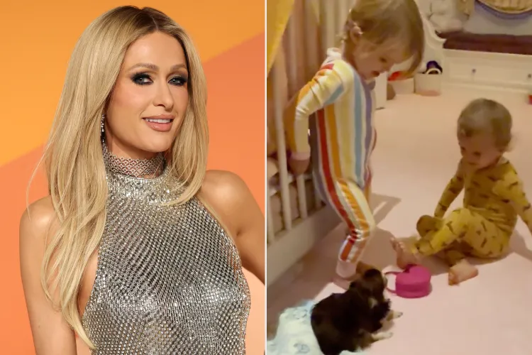 Paris Hilton Sambut Anggota Baru di Keluarga, Phoenix dan London Langsung Jatuh Hati 1 pul 56